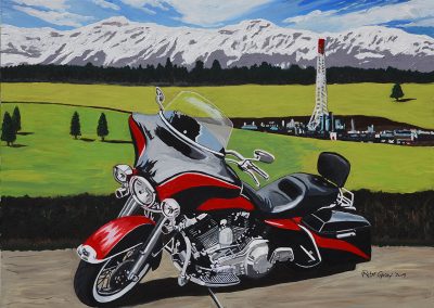 Electraglide Oilfield by Robert Gray