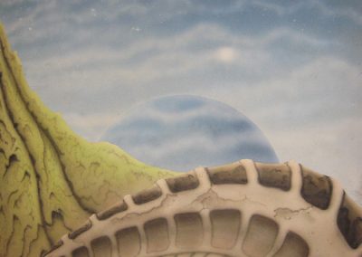 Alien Moonrise by Robert Gray