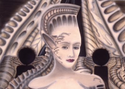 Zona Lisa painting by Robert Gray